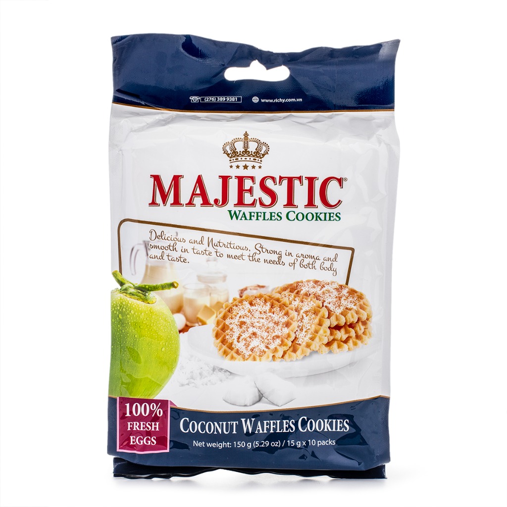 Get Majestic Waffles Cookies Coconut Flavor Delivered Weee! Asian Market