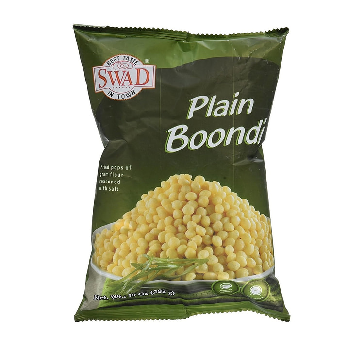 Swad Plain Boondi Snacks, 10 Ounce 1 pack