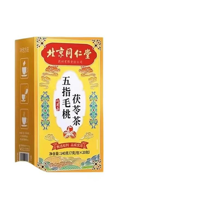 北京同仁堂五指毛桃茯苓茶去排湿气养生茶 140克 140 克