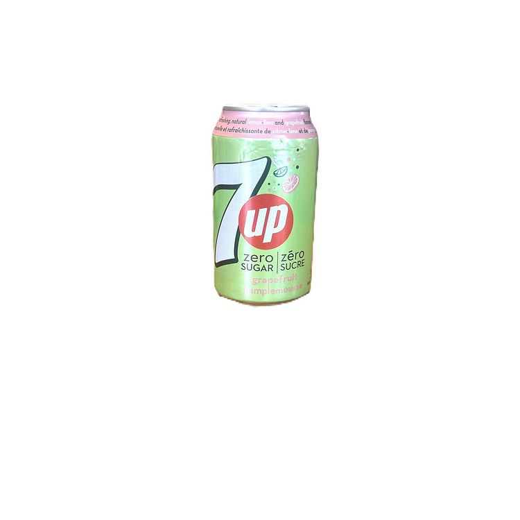 7UP Zero Sugar Grapefruit (Canada) 1 each