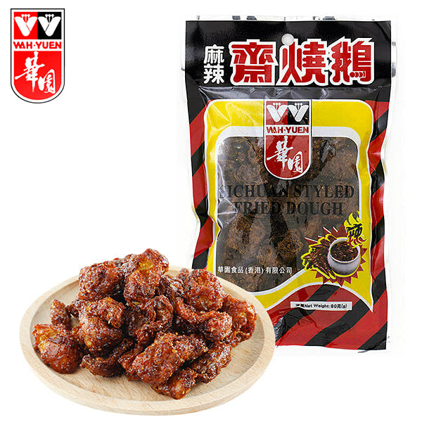 WAHYUEN - Fried Dough Sichuan Styled Flavor 80G 1 each