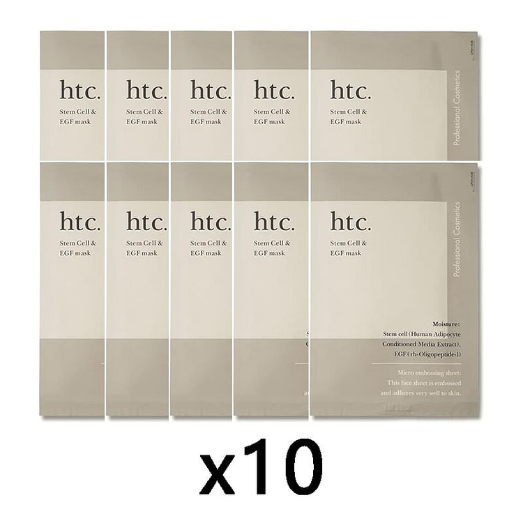HTC Stem Cell Mask 10pcs 1 each