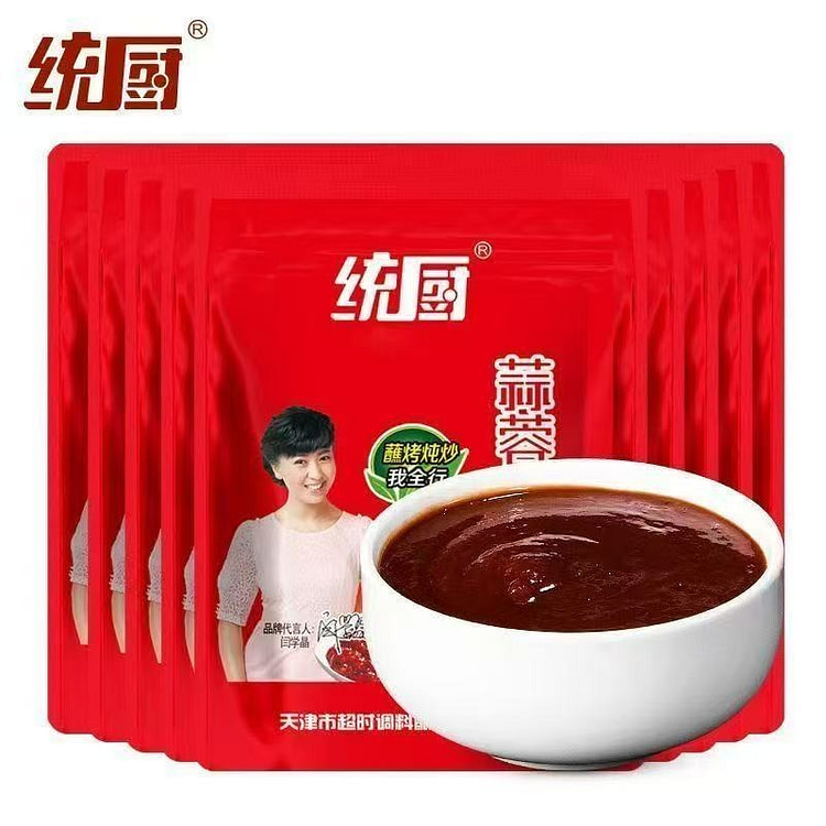 天津统厨蒜蓉辣酱100g*2袋 2 包