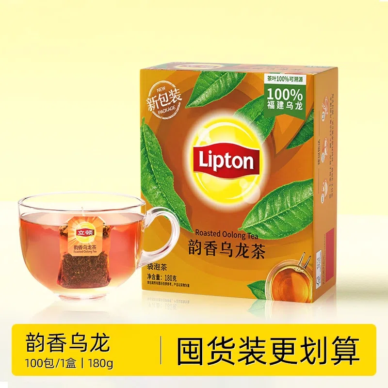 立顿乌龙茶茶包200g*1盒 200 克