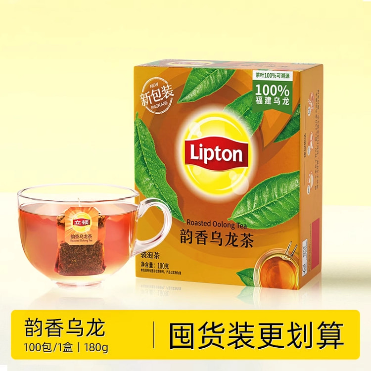 立顿乌龙茶茶包200g*1盒 200 克