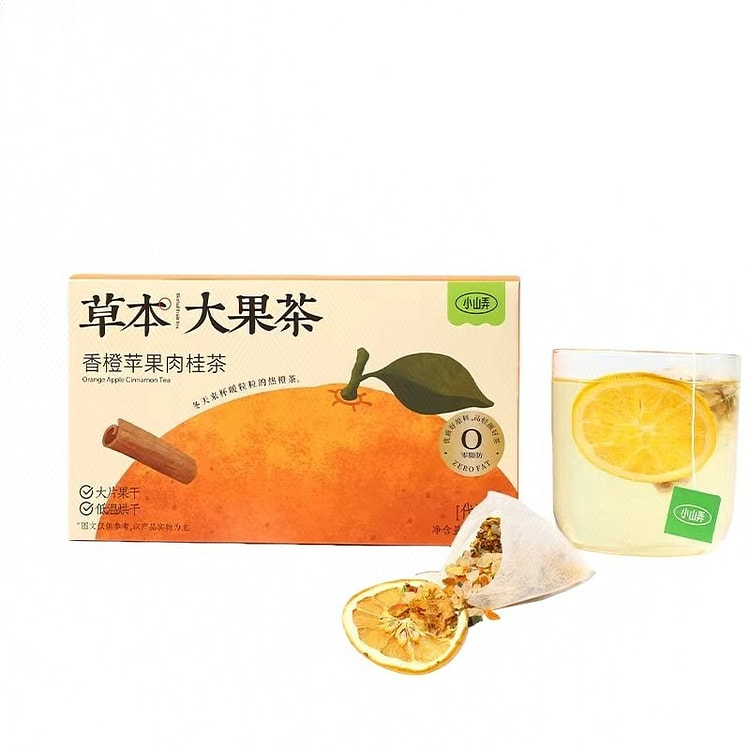 小山弄 香橙苹果肉桂茶(5小袋) 65 克