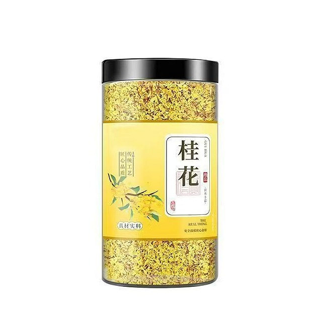 桂花干特级罐装可食用泡茶金桂花花草茶30g 30 克
