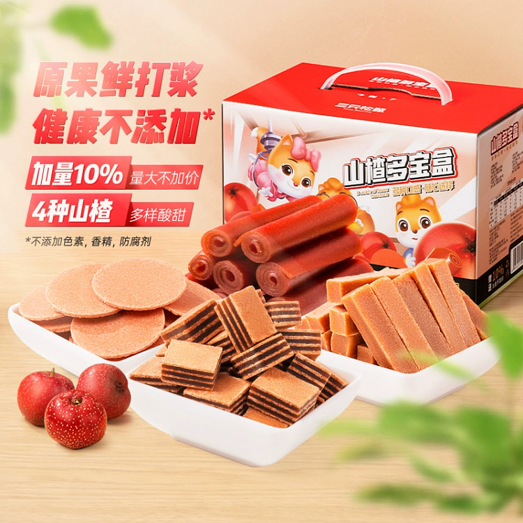 三只松鼠山楂多宝盒770g*1箱 770 克