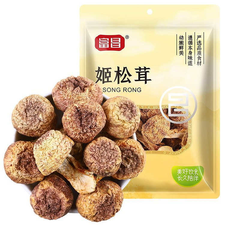 富昌姬松茸菇精选干货蘑菇菌菇煲汤食材30g*1袋 30 克