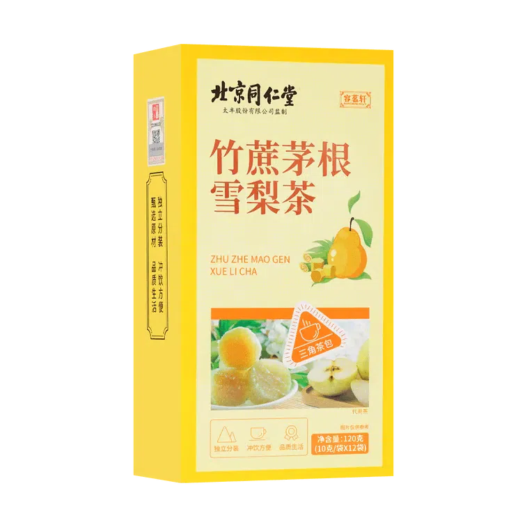 Peking Tongrentang Sugar Cane, Maoguan and Snow Pear Tea 120g 120 g