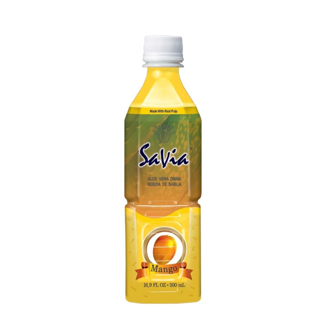 Get Savia Aloe Vera Drink Mango 16.9oz 12 case Delivered | Weee! Asian  Market