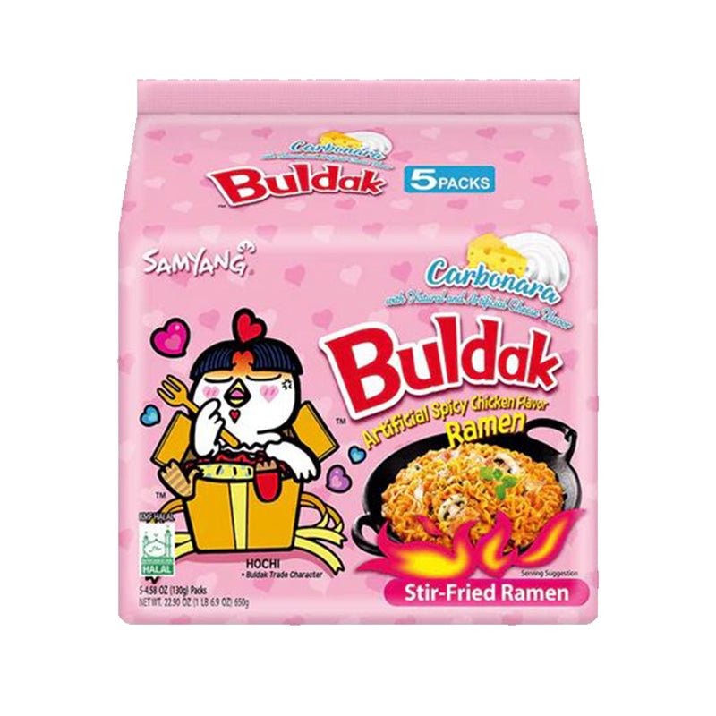 Samyang Buldak Spicy Chicken Flavor Ramen (5 Pack) - Carbonara 1 份