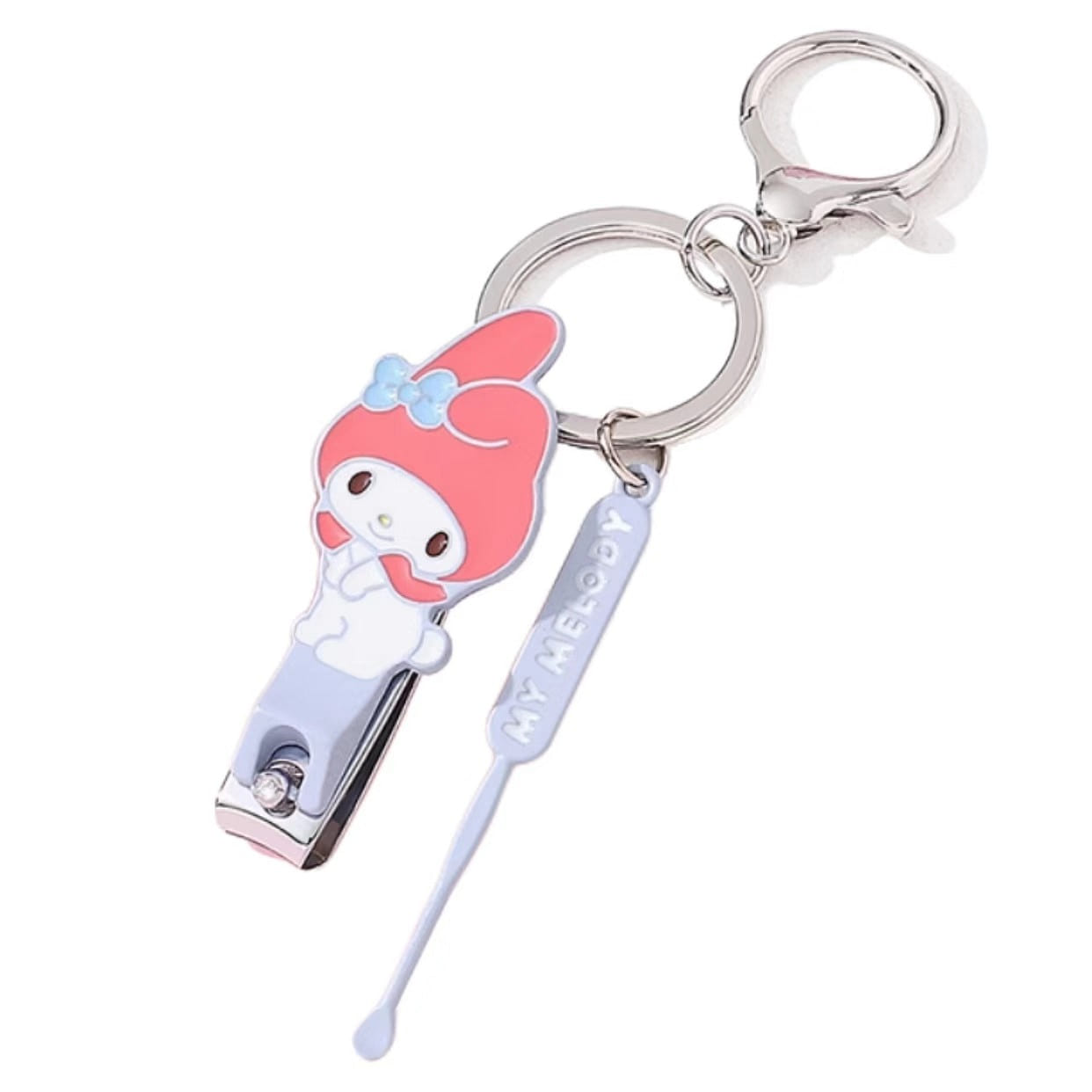 Nail Clippers Drop Glue Nail Clippers Small And Portable Home-My Melody Blue 1 count