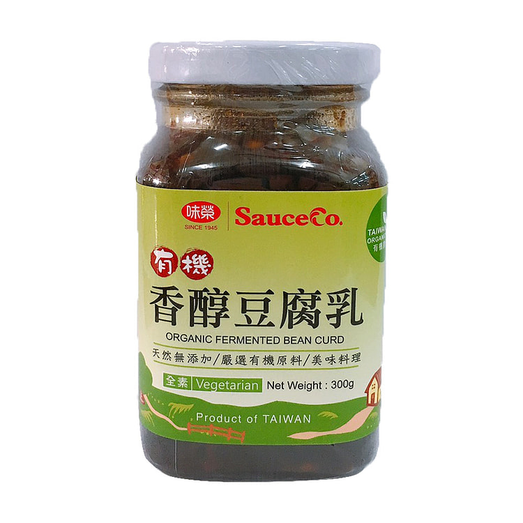 台湾【味荣酿造】有机香醇豆腐乳 340g