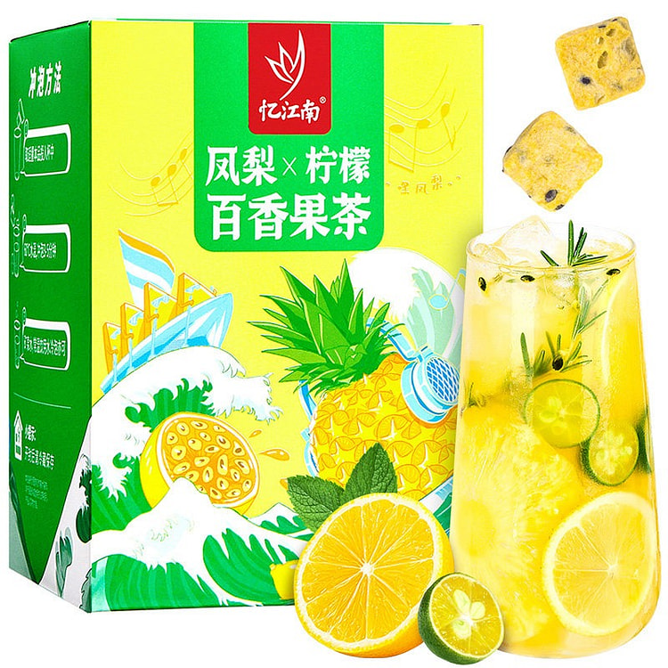 忆江南金凤梨柠檬百香果茶115g水果茶茶包养生茶 115 克