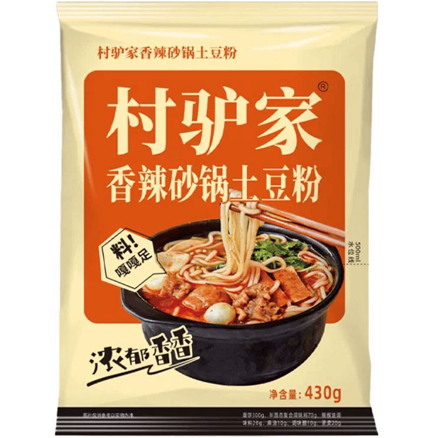 Village Donkey's Clay Pot Potato Noodles 430 g