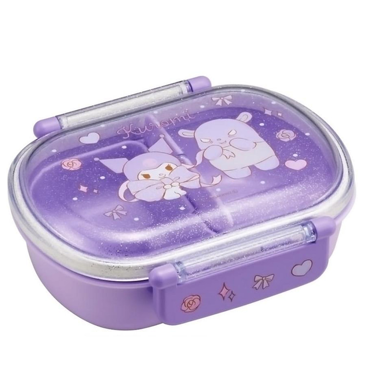 Skater Kuromi Antibacterial Lunch Box Purple