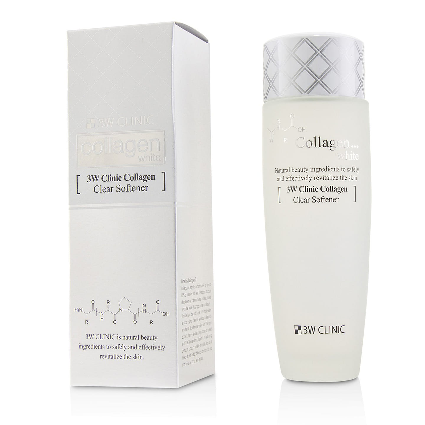 3W Clinic Collagen White Clear Softener 150ml/5oz 150 ml