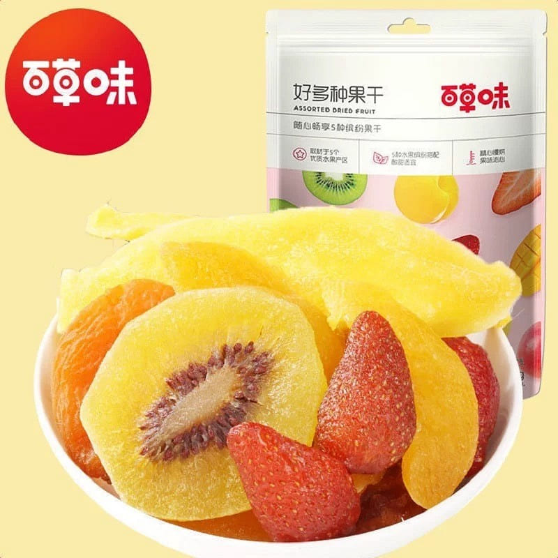 Mixed dried fruits with various flavors of herbs 8 80 g