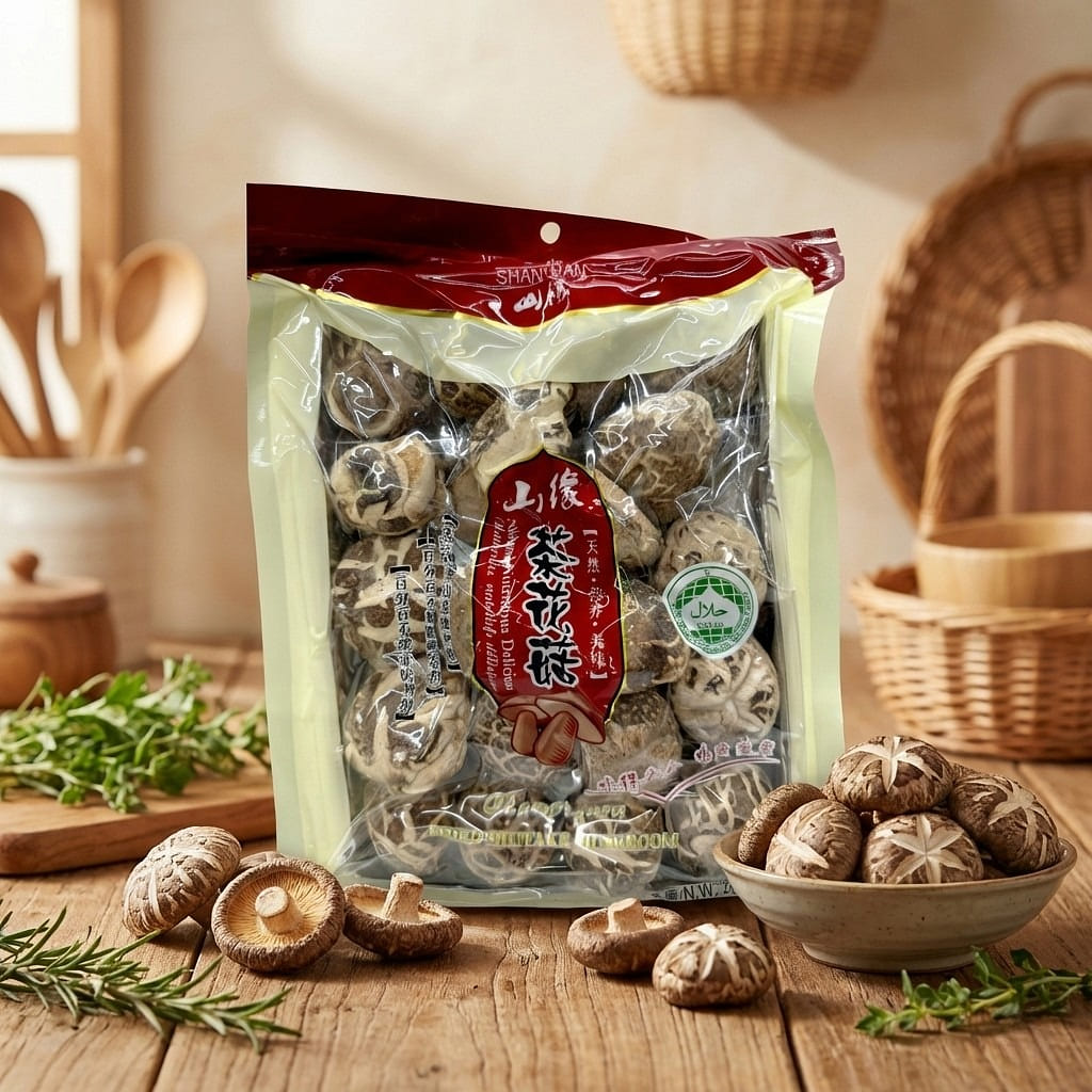 Dried Shitake Mushroom Whole 8.8 oz
