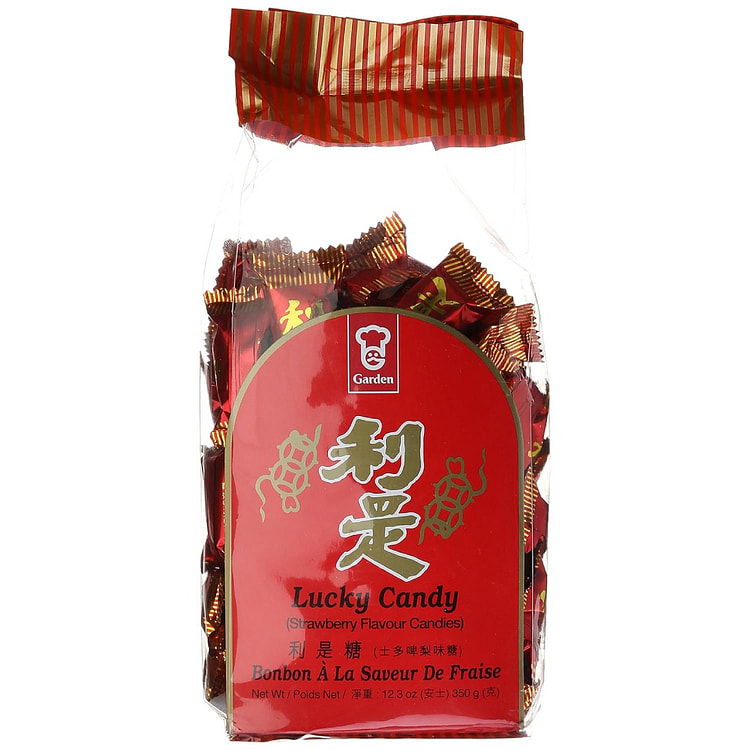 台湾嘉顿利是糖350g 大牌糖果 利是糖 幸运糖 特别适合做喜糖 年货糖 聚会糖 送礼节日硬糖 12.3 盎司，美味健康，回味无穷，美国直发，包邮