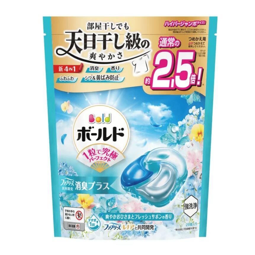 P&G Bold Laundry Detergent Gel Ball 28pcs 1 each