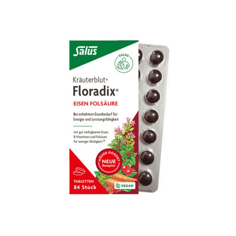 Salus莎露斯德国铁元片剂 84粒-德国版 1 盒