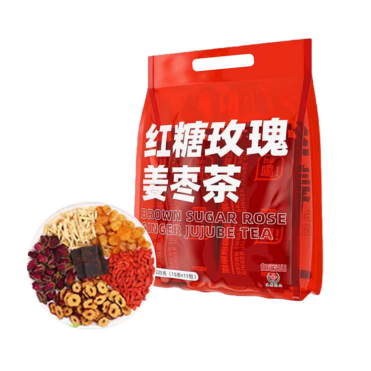 广药白云山红糖玫瑰姜枣茶补气补血 【夏天驱寒湿气】