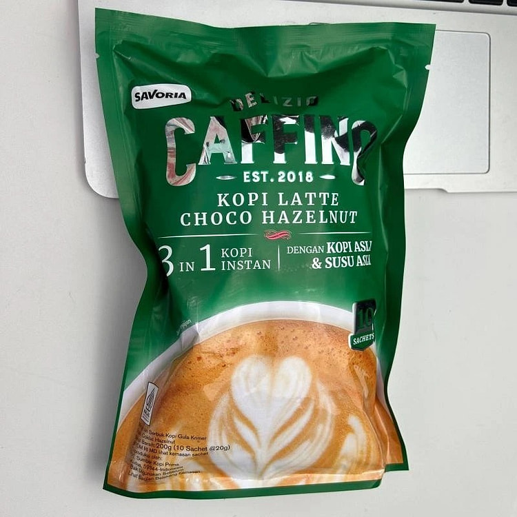 CAFFINO Instant hazelnut Latte Coffee Three-in-one