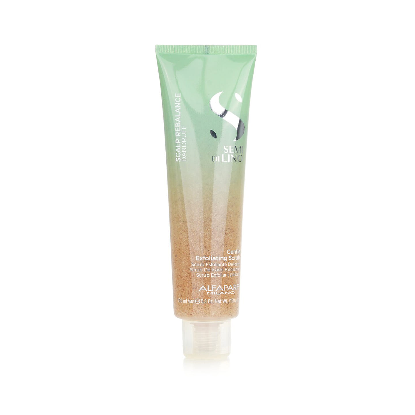 AlfaParf Semi Di Lino Scalp Rebalance Gentle Exfoliating Scrub (Dry Scalp) 150 ml