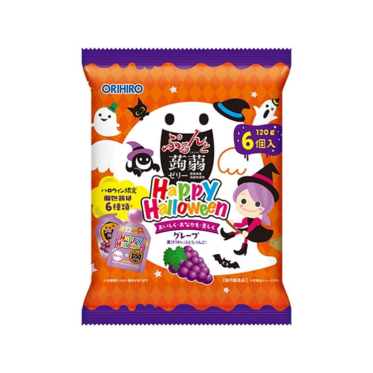Orihiro Halloween Grape konjac 120g 120 g
