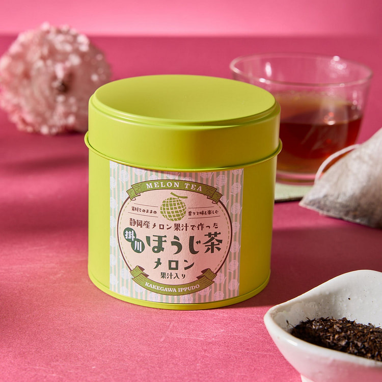Kakegawa Ippudo Melon Hojicha Tea (6 tea bags)