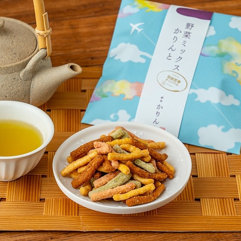 Japan Haneda Airport Limited vegetable mix karinto First class only 60g 1 box