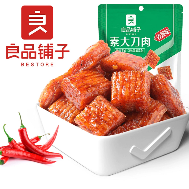 良品铺子素大刀肉辣条260g*1袋 260 克