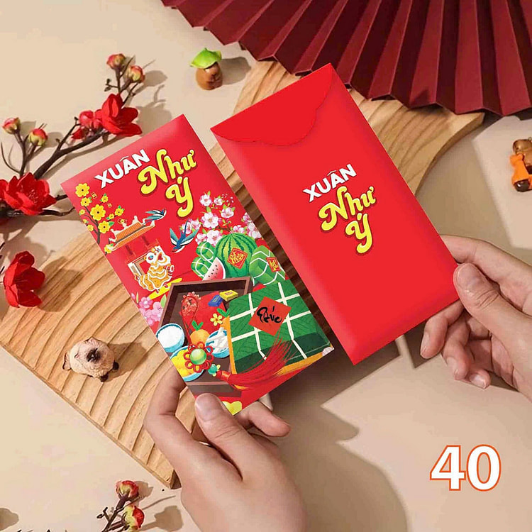 新年红包，每种10个 10 份