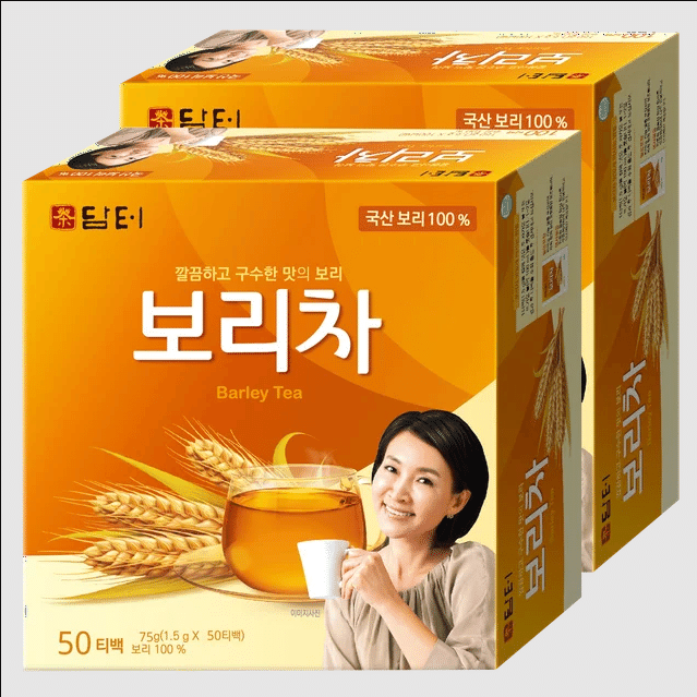 Damtuh Barley Tea Bags – 75g x 2 Boxes 100 count