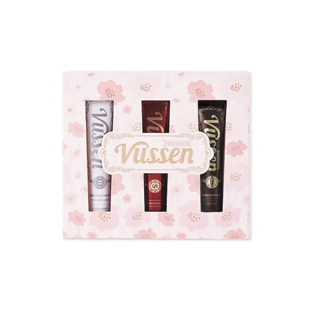 Vussen Mini Toothpaste Assorted Pack (3-Count) 1 each