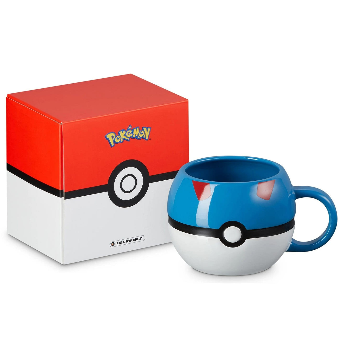 Pokemon Le Creuset Super Ball Mug: Blue 531 g