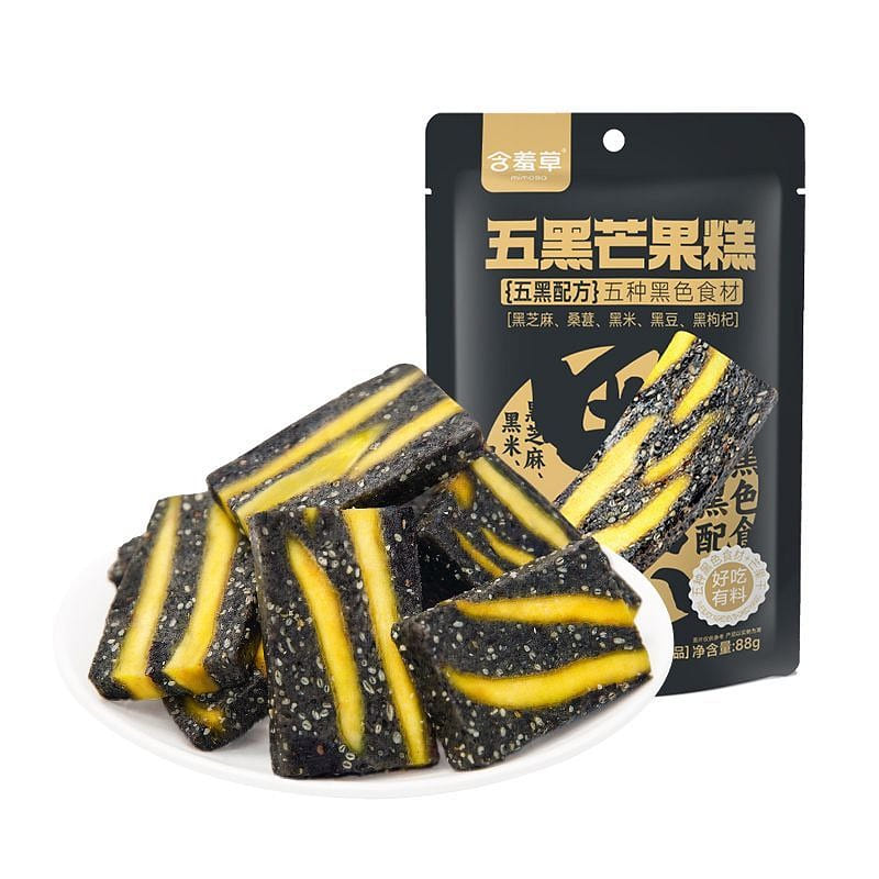 Five Black Mango Cake Snack 88g 88 g