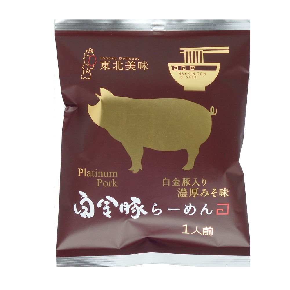 日本直邮 小山制面 白金豚拉面 浓厚味增 1人份 1 份