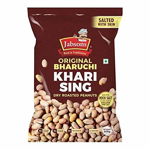Jabsons Khari Bharuchi Peanuts 400 g