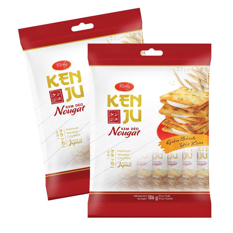 牛轧糖奶油饼干（2包）