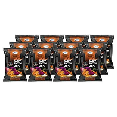 Root Chips Sea Salt Cassava Chips Pack of 12 3 oz*12 pack