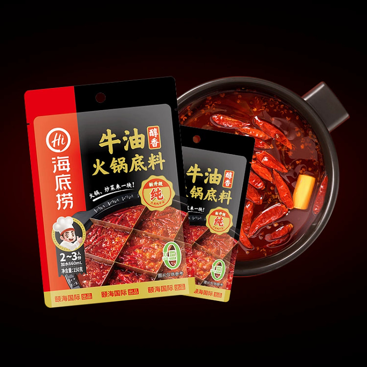 海底捞店内同款牛油火锅底料150g*1