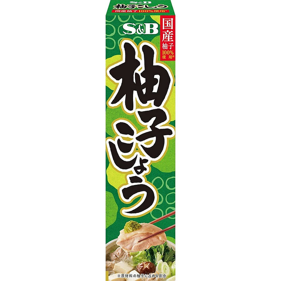 S&B Yuzu Pepper Chili Paste 40 g