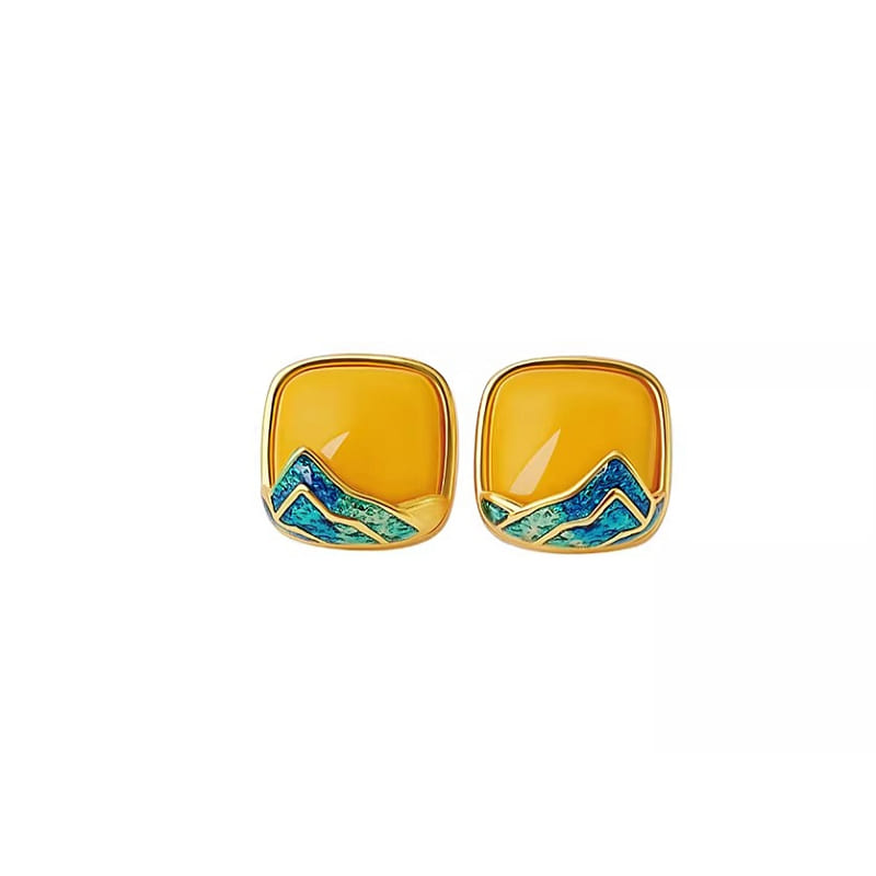 Honey Wax Earrings Small Sugar Earrings 12*11.6mm 1 box