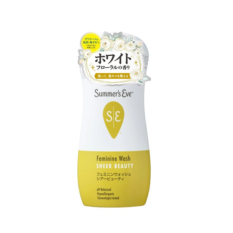Feminine Wash Sheer Beauty White Floral Scent