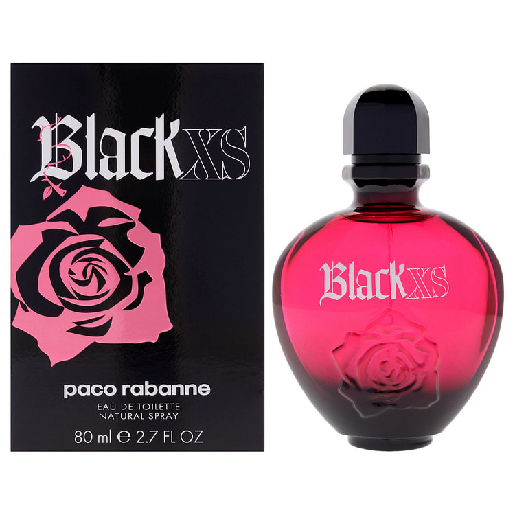 Black XS by Paco Rabanne for Women - 2.7 oz EDT 2.7 oz