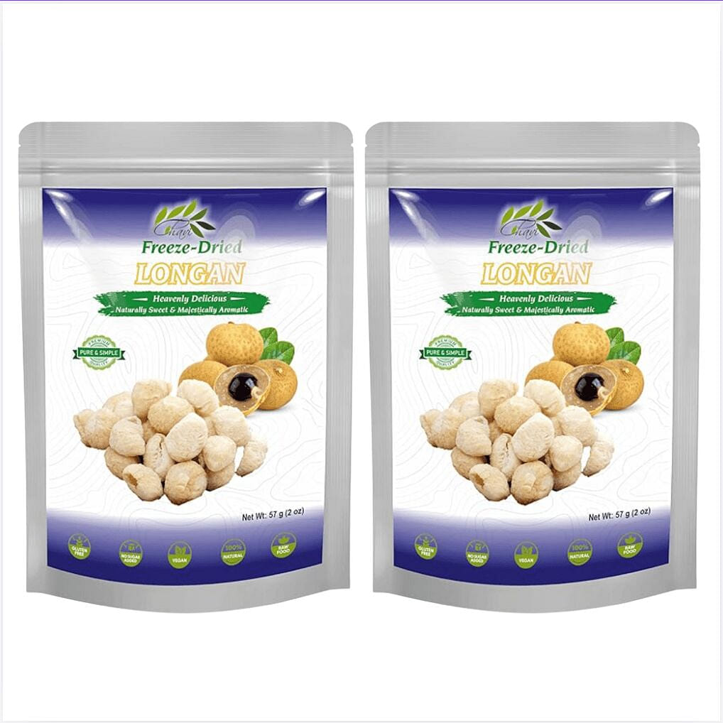 CHAVI Freeze-Dried Longan – Pack of 2 2 pack