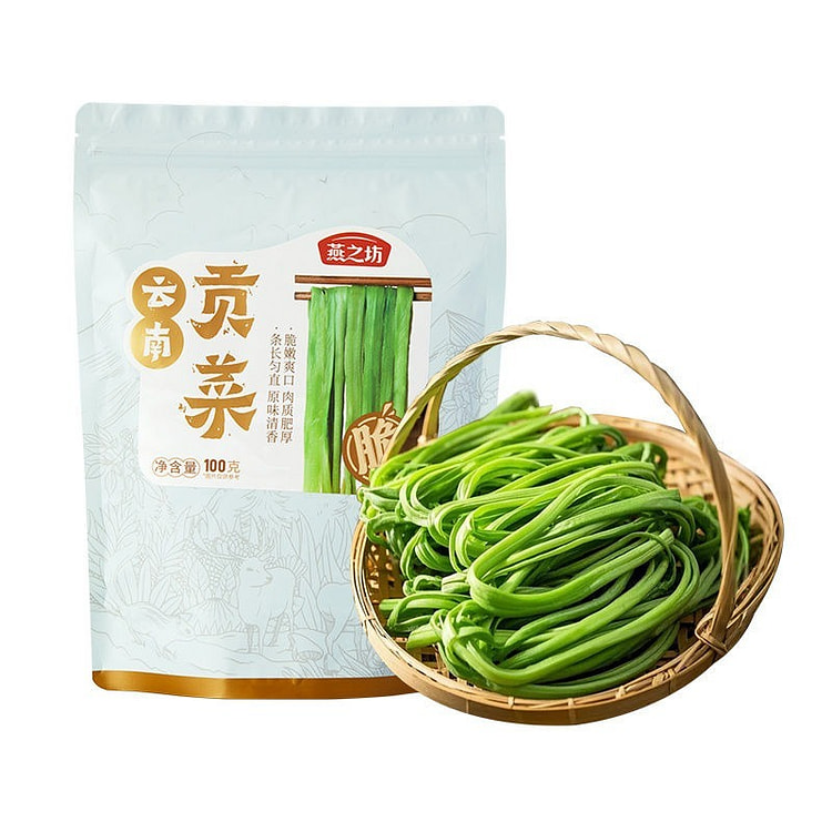 燕之坊贡菜干新鲜苔菜响菜土特产干货100g*1